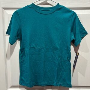 NWT CHEROKEE Boy’s Blue Short Sleeve Tee T Shirt Top - size M (8-10)
